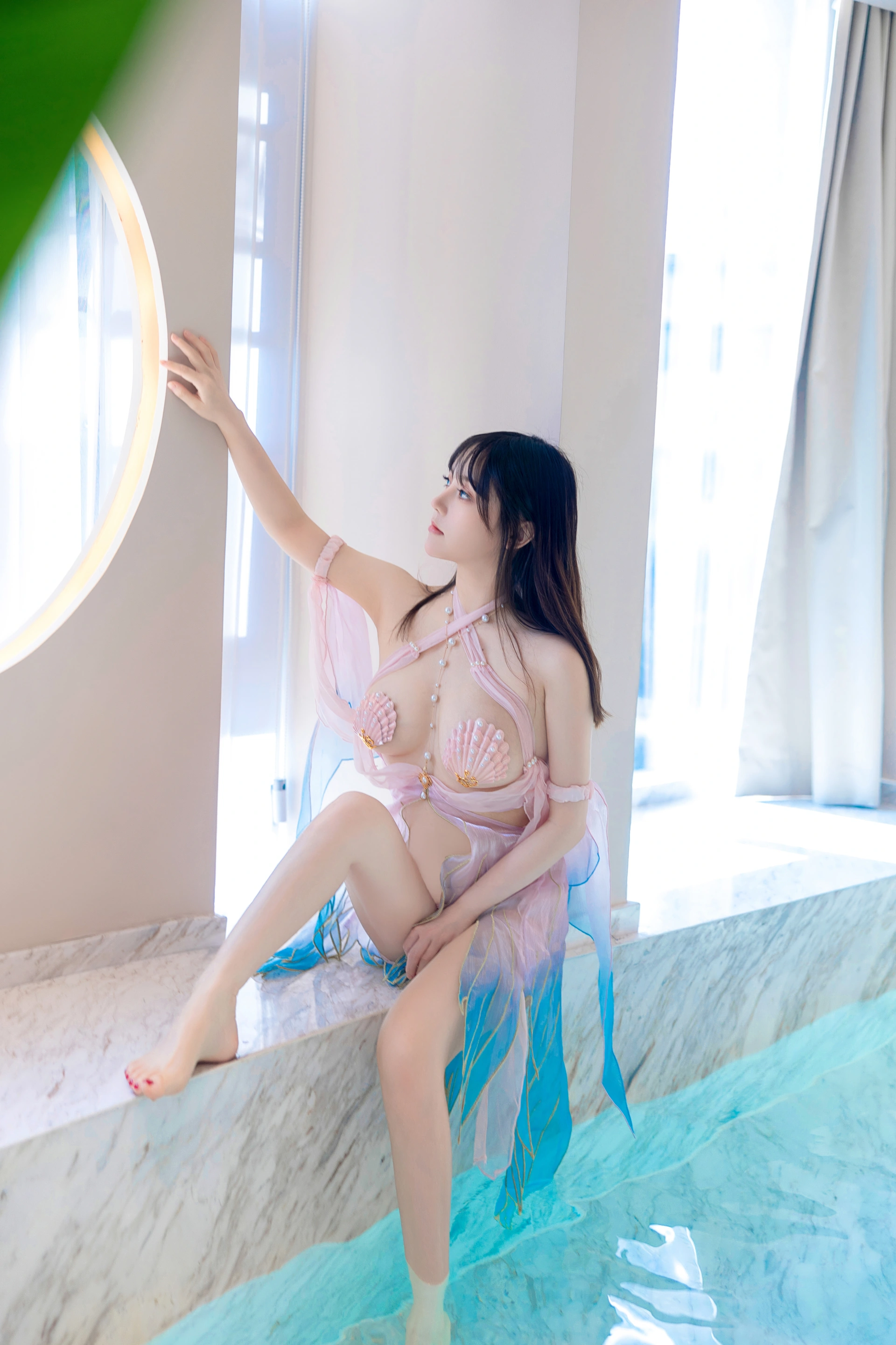 008.豆瓣酱 – 内购无水印 NO.7650 贝壳泳衣 3